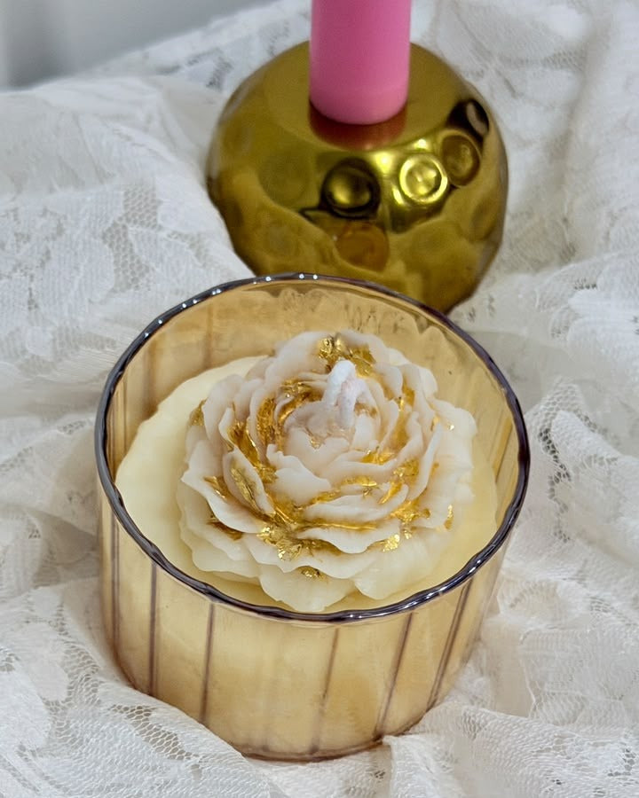 Ivory Bloom Jar