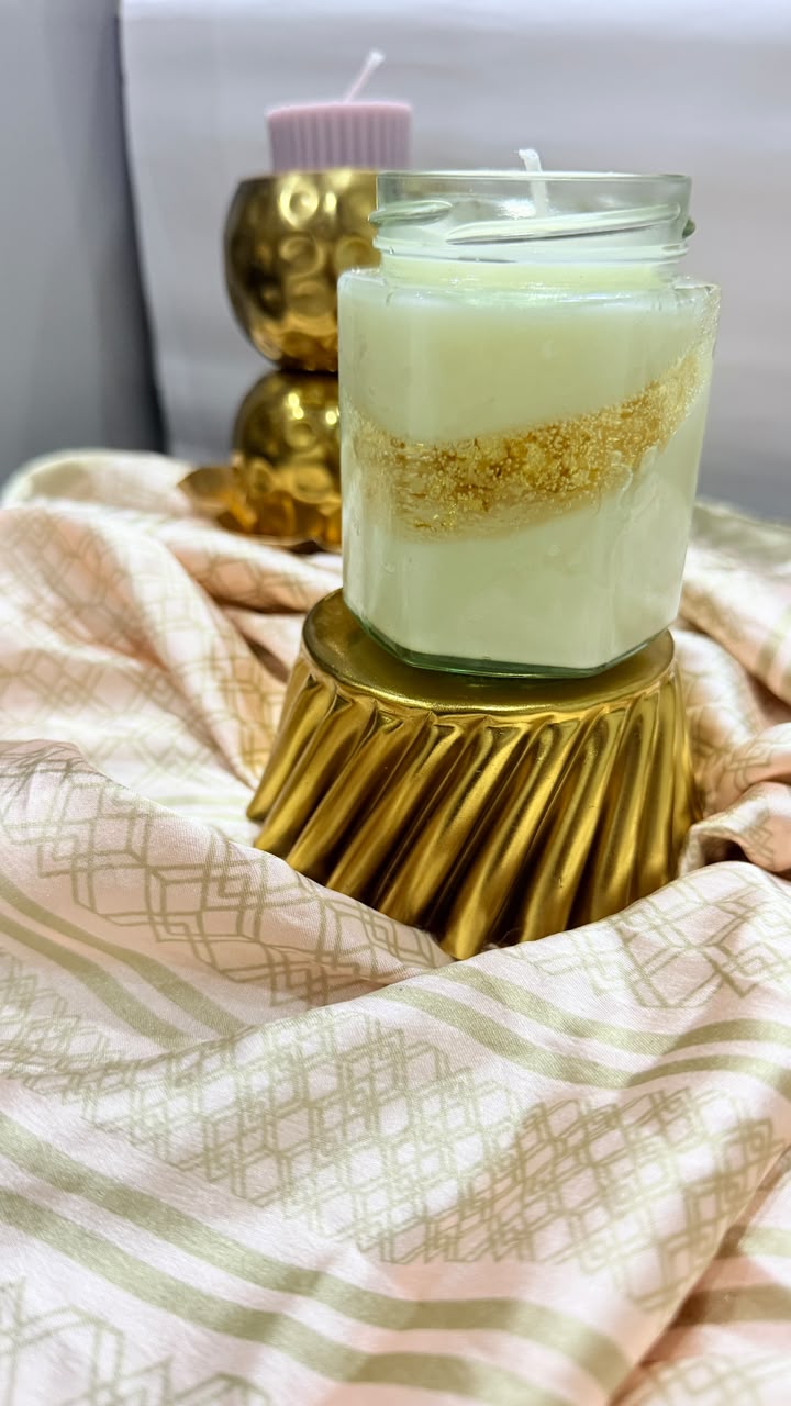 Gilded Glow Jar